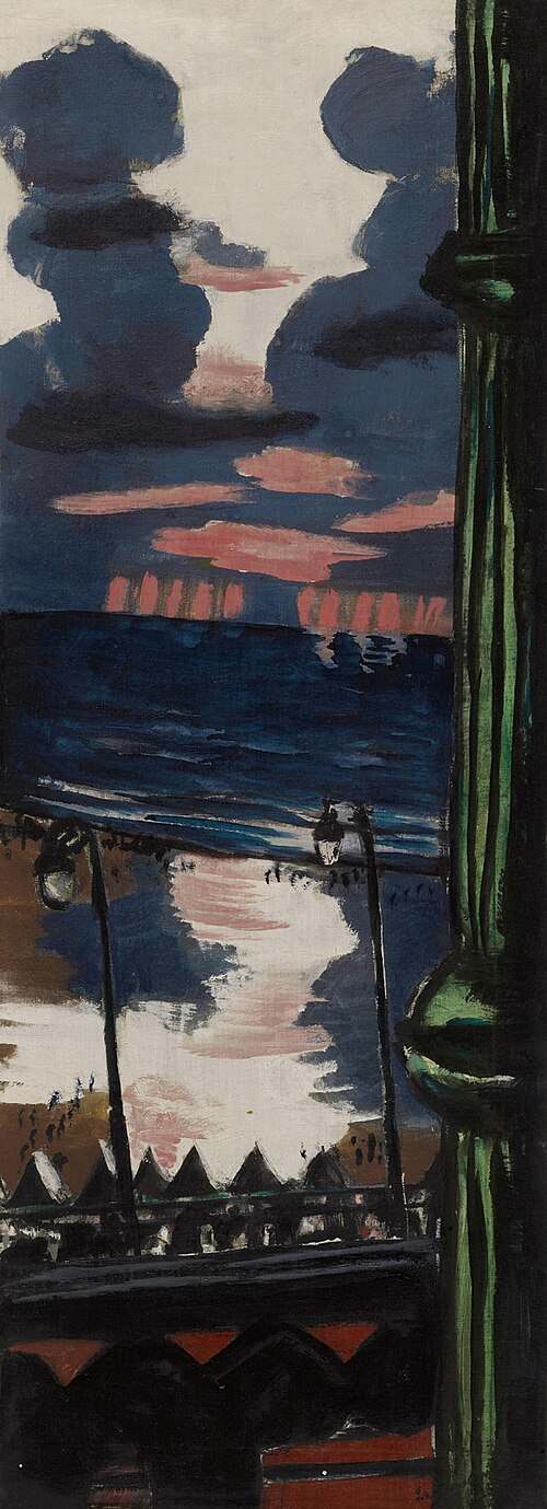 Evening on the Terrace, 1928, Max Beckmann