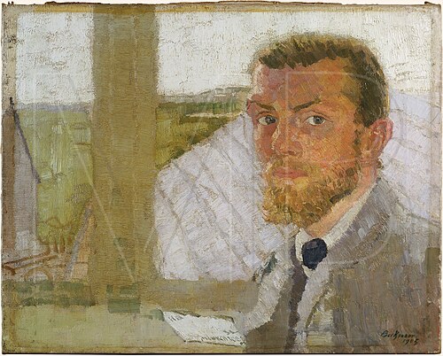 Autoportrait, 1905, Max Beckmann