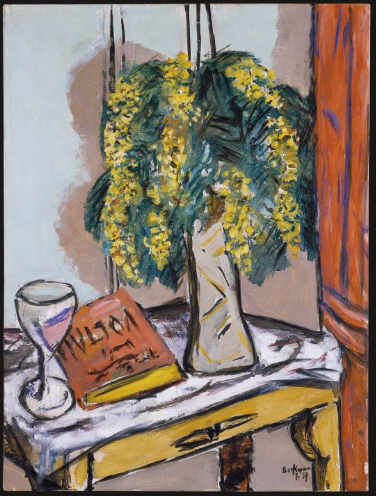 Still Life with Mimosas, 1939, Max Beckmann