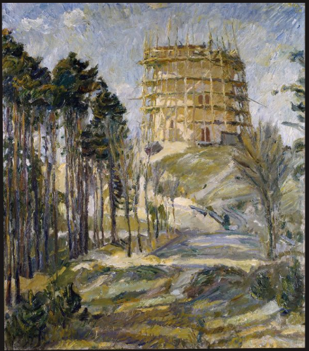 Water Tower in Hermsdorf, 1909, Max Beckmann
