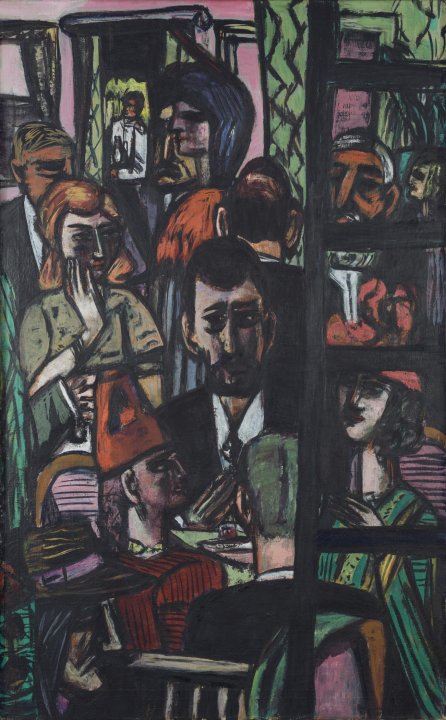Hotel Lobby, 1950, Max Beckmann