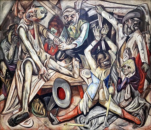 La Nuit, 1918, Max Beckmann
