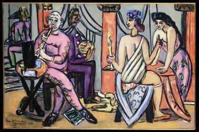 The Pompeii Clowns, 1950, Max Beckmann