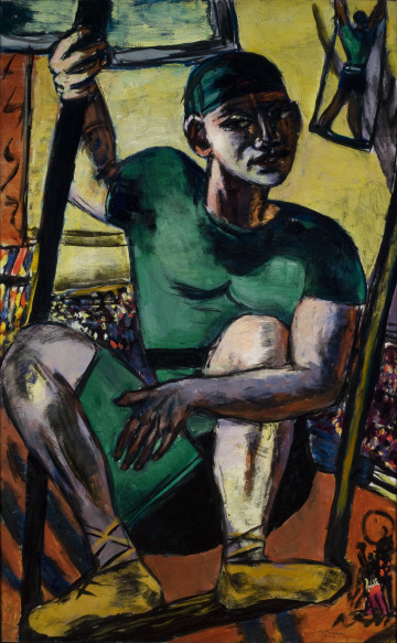 Acrobat on the Trapeze, 1940, Max Beckmann