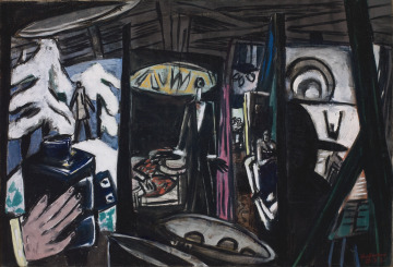 Film Studio, 1933, Max Beckmann