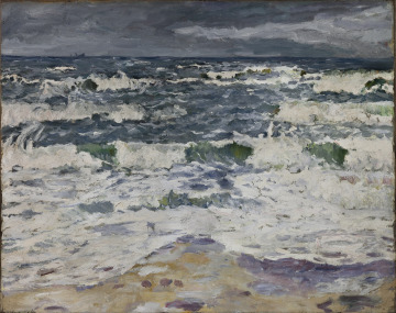 Gray Day at the Sea, 1907, Max Beckmann