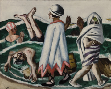Lido, 1924, Max Beckmann