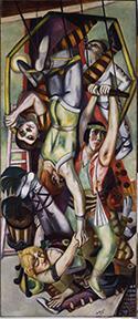 The Trapeze, 1923, Max Beckmann