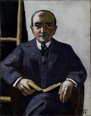 Portrait of Curt Glaser, 1929, Max Beckmann