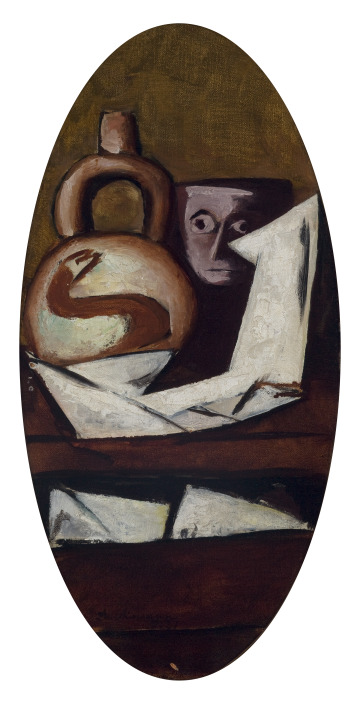 Still Life (with Mexican Figure), 1931, Max Beckmann