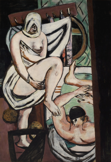 The Bath, 1930, Max Beckmann