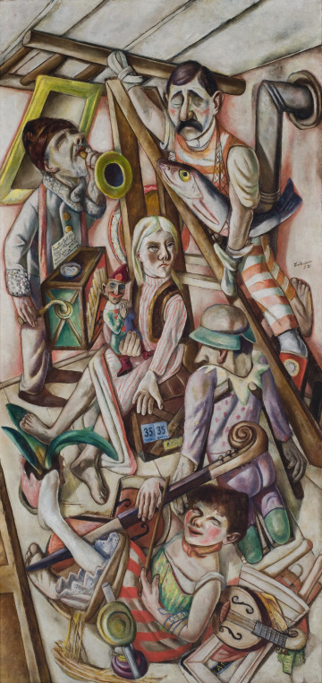 The Dream, 1921, Max Beckmann