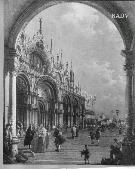 Piazza S. Marco, Venice, 1746, Bernardo Bellotto