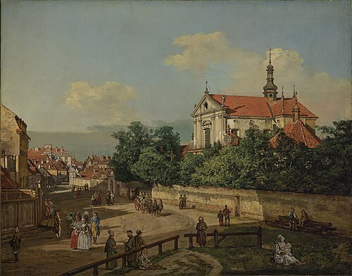Church of the Reformed Franciscans, 1779, Bernardo Bellotto