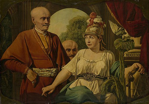 Allegory Inclinata Resurgit, 1762, Bernardo Bellotto