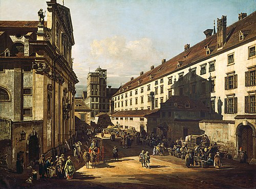 Vienna, Dominican Church, 1759, Bernardo Bellotto