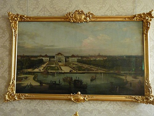 Nymphenburg Castle, 1761, Bernardo Bellotto
