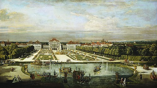 Nymphenburg Palace, Munich, 1761, Bernardo Bellotto
