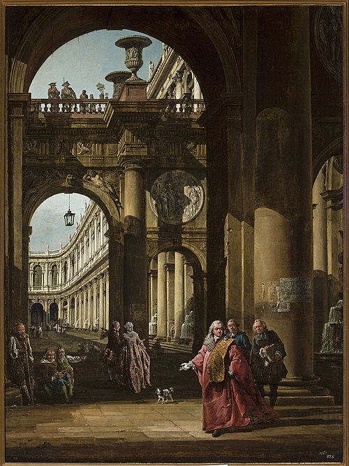 Self-portrait as Venetian ambassador, 1765, Bernardo Bellotto