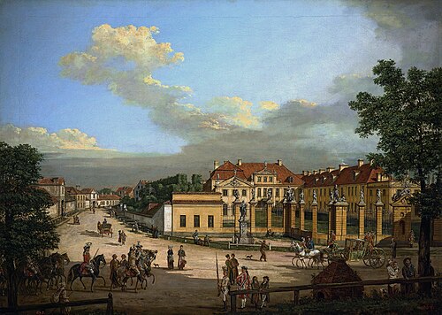 Palais des Mniszech à Varsovie., 1779, Bernardo Bellotto