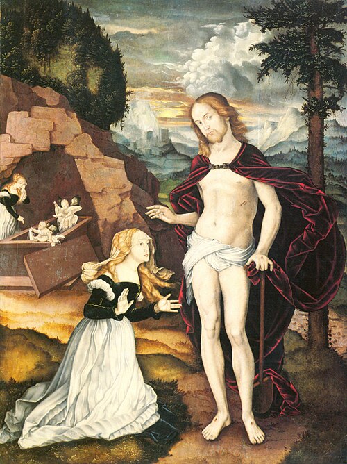 Die Erscheinung des Auferstandenen vor Maria Magdalena, 1539, Hans Baldung Grien