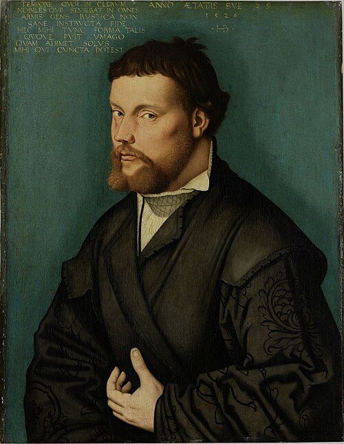 Autoportrait, 1526, Hans Baldung