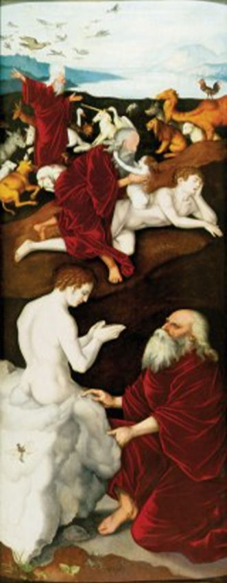 La Création des Hommes et Animaux, 1533, Hans Baldung