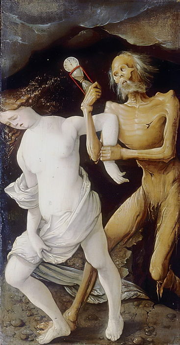 Death chases a Maiden, 1513, Hans Baldung Grien