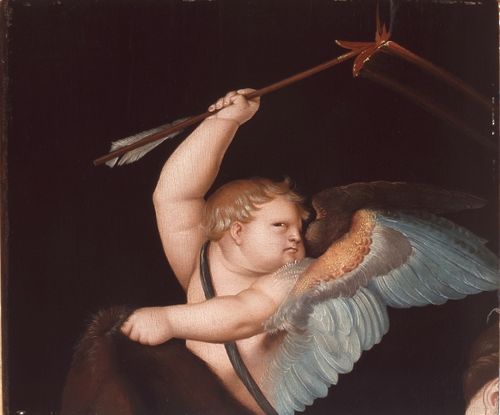 Cupidon avec la flèche enflammée, 1530, Hans Baldung
