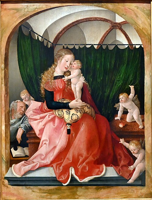 Holy Family, 1513, Hans Baldung