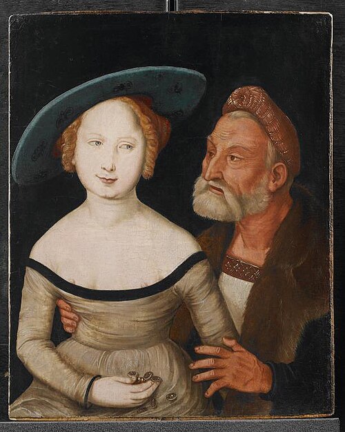 Mercenary Love, 1527, Hans Baldung