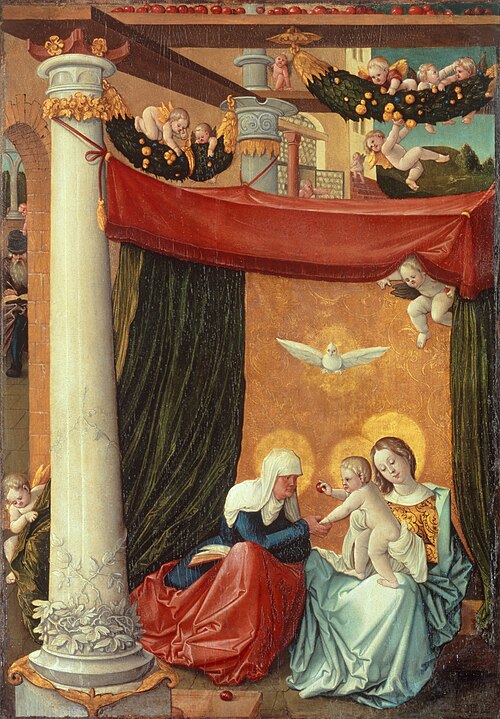 Virgin with Child and Saint Anne, 1513, Hans Baldung Grien