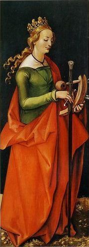 Saint Catherine, 1504, Hans Baldung Grien