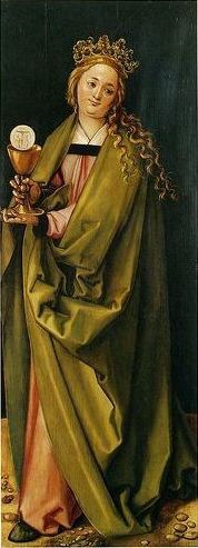 Saint Barbara, 1504, Hans Baldung Grien