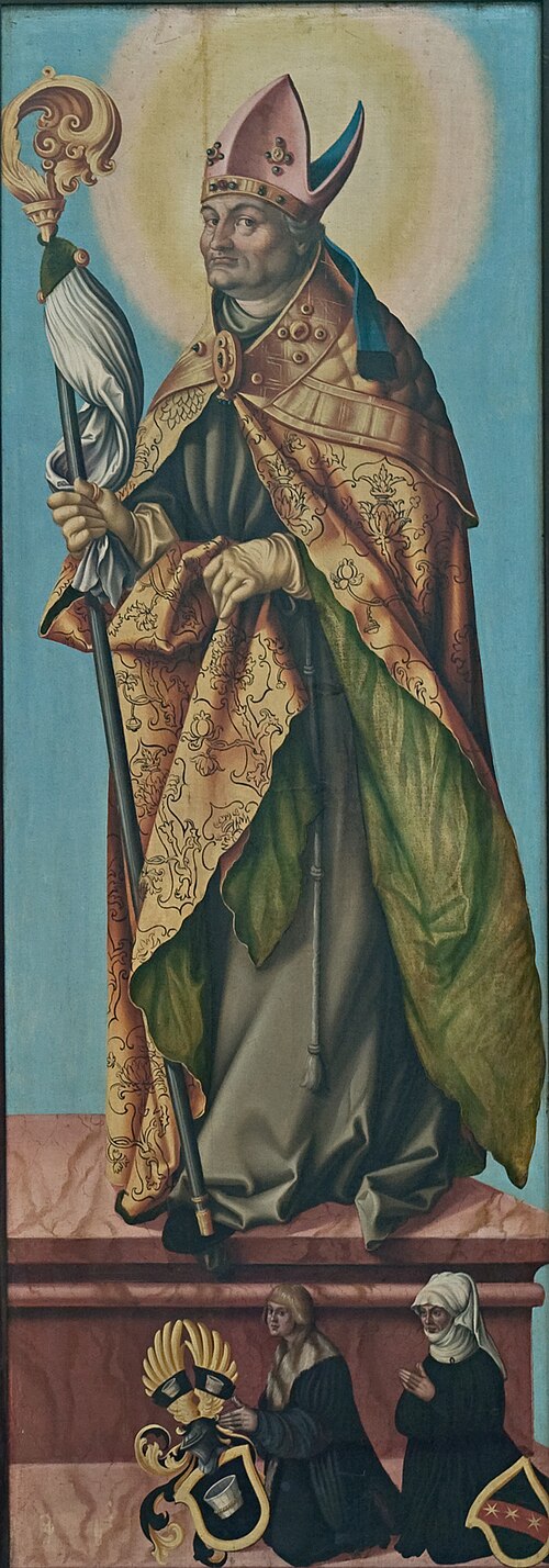 Saint John Altarpiece: Saint Louis of Toulouse, 1515, Hans Baldung Grien