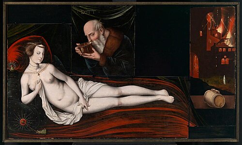 Lot and his Daughters, 1600, Hans Baldung Grien