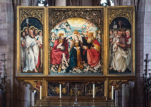 High altar of Freiburg Minster, 1516, Hans Baldung Grien