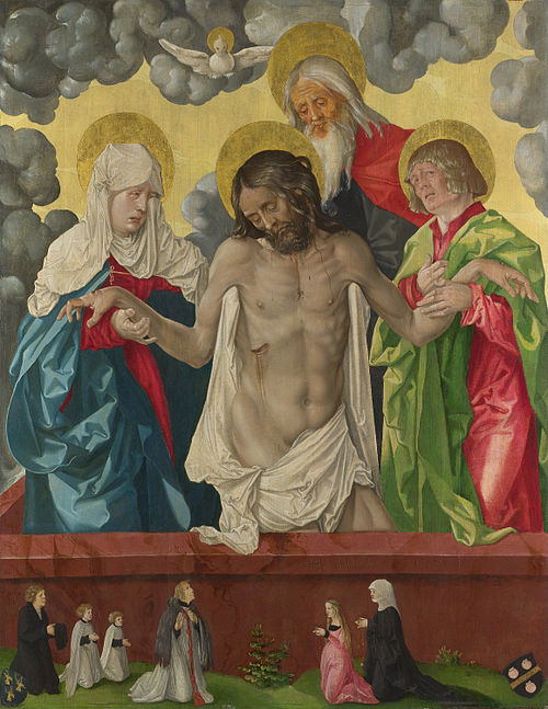 The Trinity and Mystic Pietà, 1512, Hans Baldung Grien