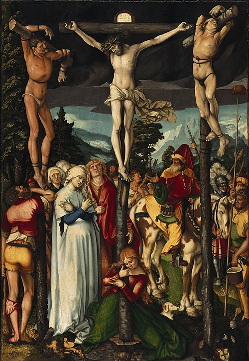 The Crucifixion of Christ, 1512, Hans Baldung Grien
