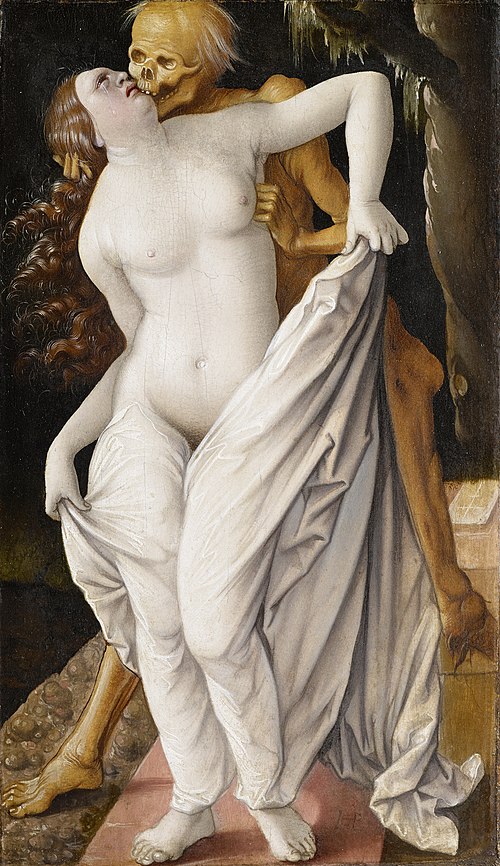 Death and the Woman, 1519, Hans Baldung Grien