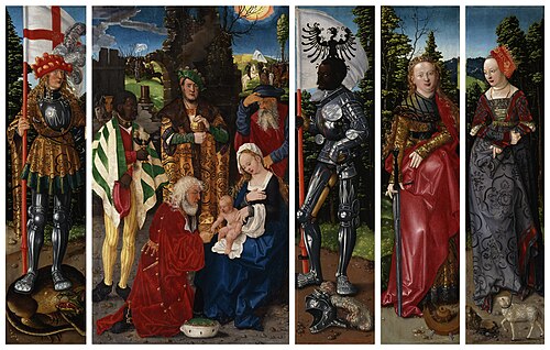 The Altar of the Three Kings, 1506, Hans Baldung Grien