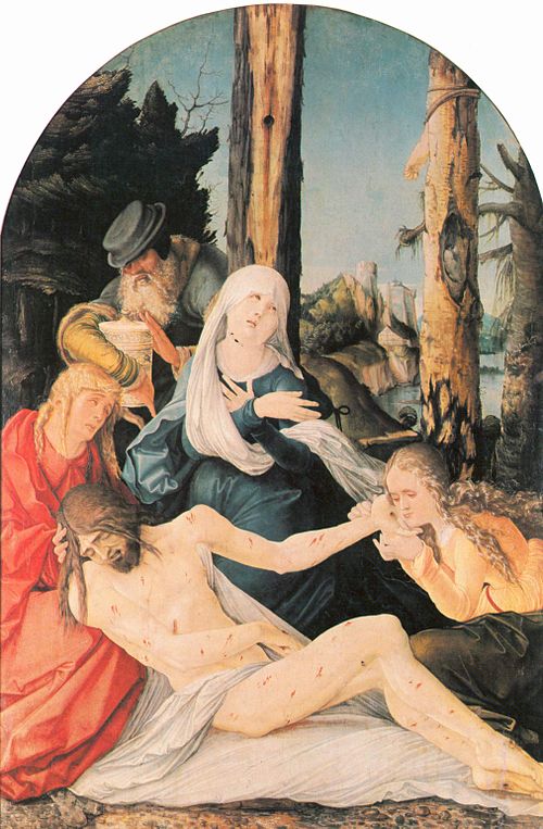 The Lamentation of Christ, 1516, Hans Baldung Grien