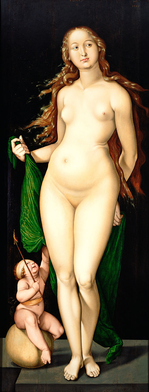 Venus and Amor, 1524, Hans Baldung Grien
