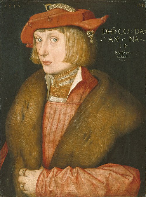 Count Philip Bellicosus, 1517, Hans Baldung Grien