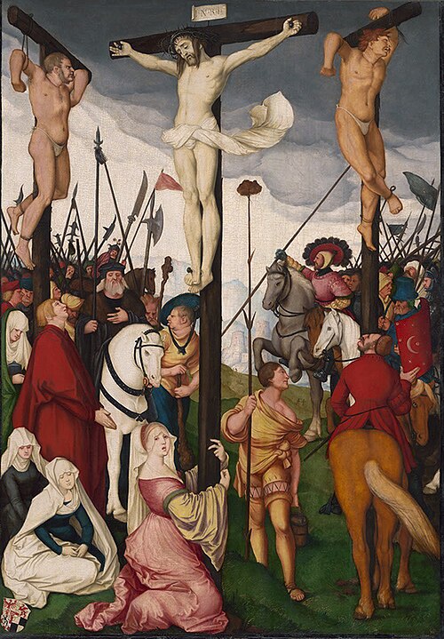 The crucifixion of Christ, 1534, Hans Baldung Grien