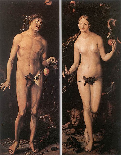 Adam and Eve, 1507, Hans Baldung Grien