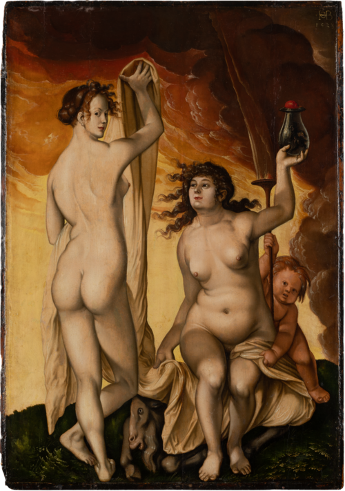 Two Witches, 1523, Hans Baldung Grien