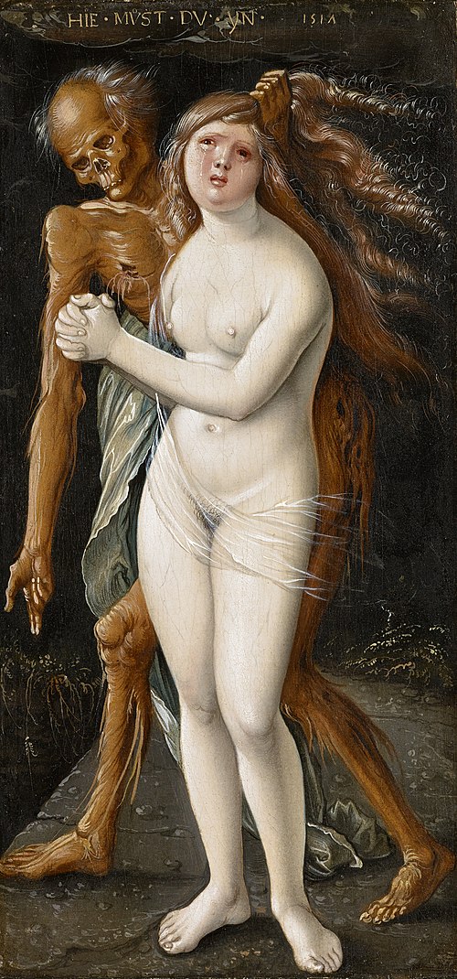 Death and the Maiden (Baldung), 1517, Hans Baldung Grien