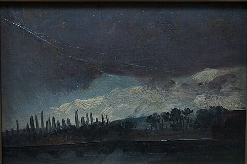 Cloud Study, 1831, Johan Christian Dahl
