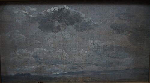 Cloud Study, 1830, Johan Christian Dahl